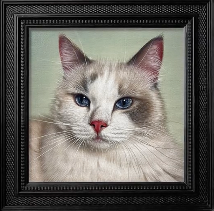 Oil Painting 20 x 20 cm